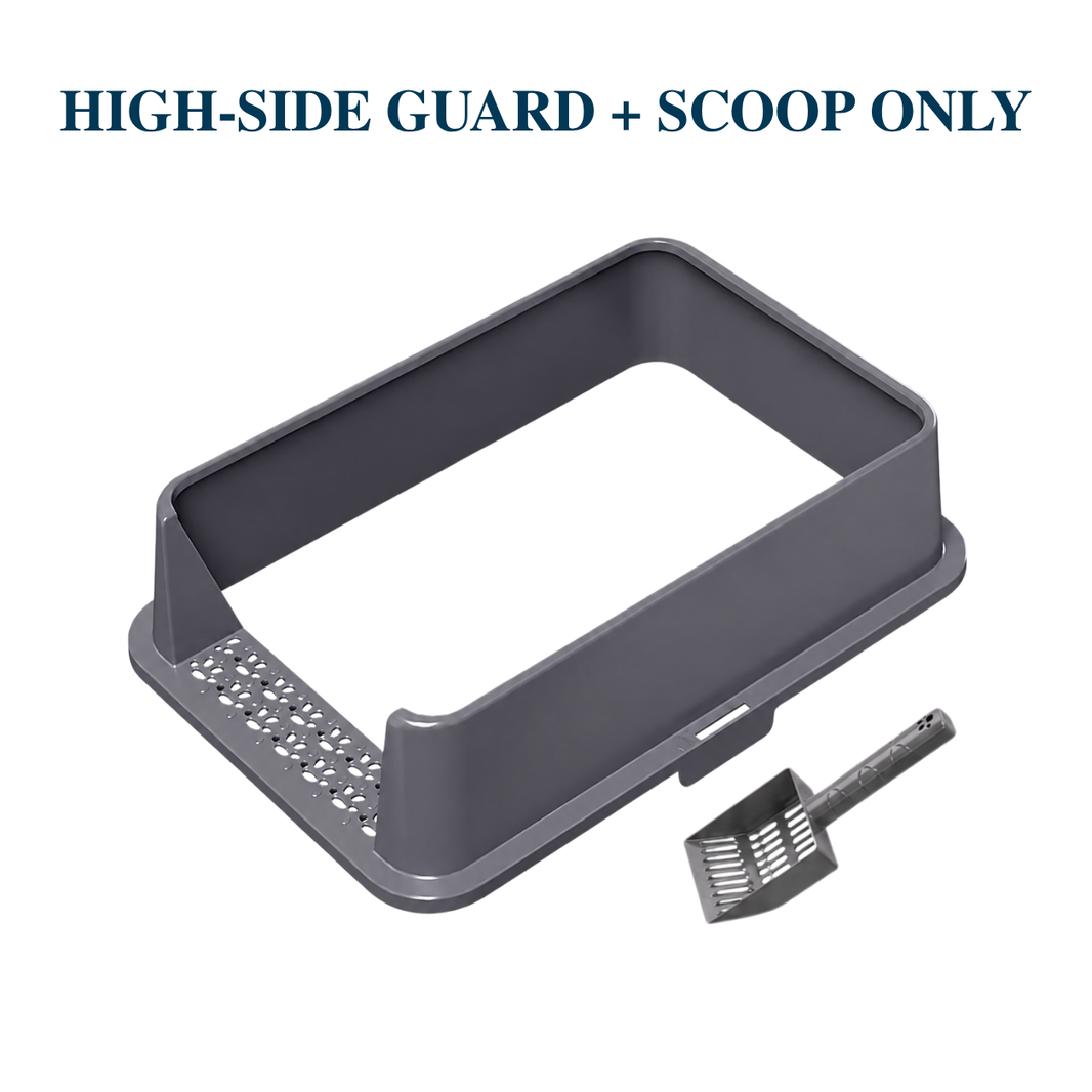 XXL High-Side Splash Guard + Matching Litter Scoop – Replacement Set