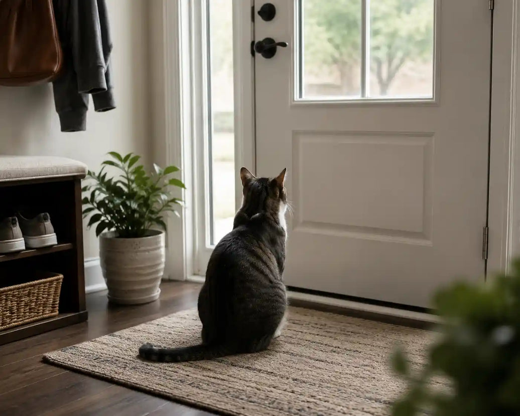 Do cats get sad when you leave？