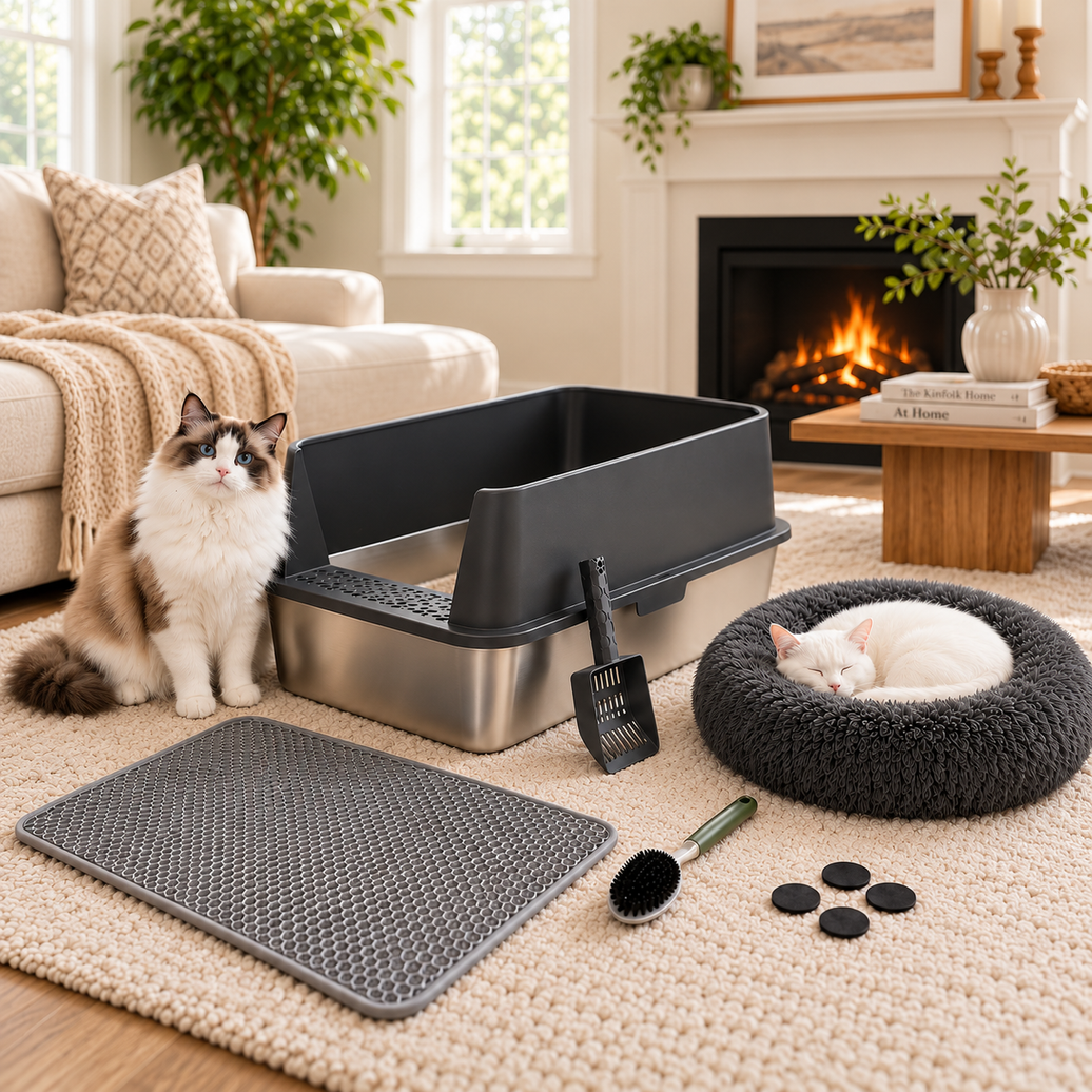 How Stainless Steel Litter Boxes Can Support Cats With Stress and FIC