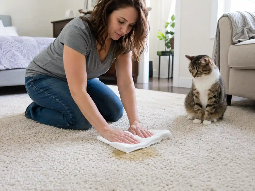 How Do You Clean Cat Pee Out of Carpet?