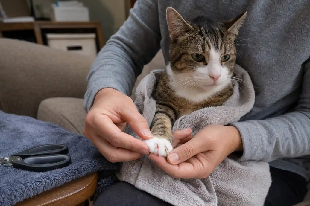 How to Trim Your Cat’s Nails Without Turning It Into a Wrestling Match