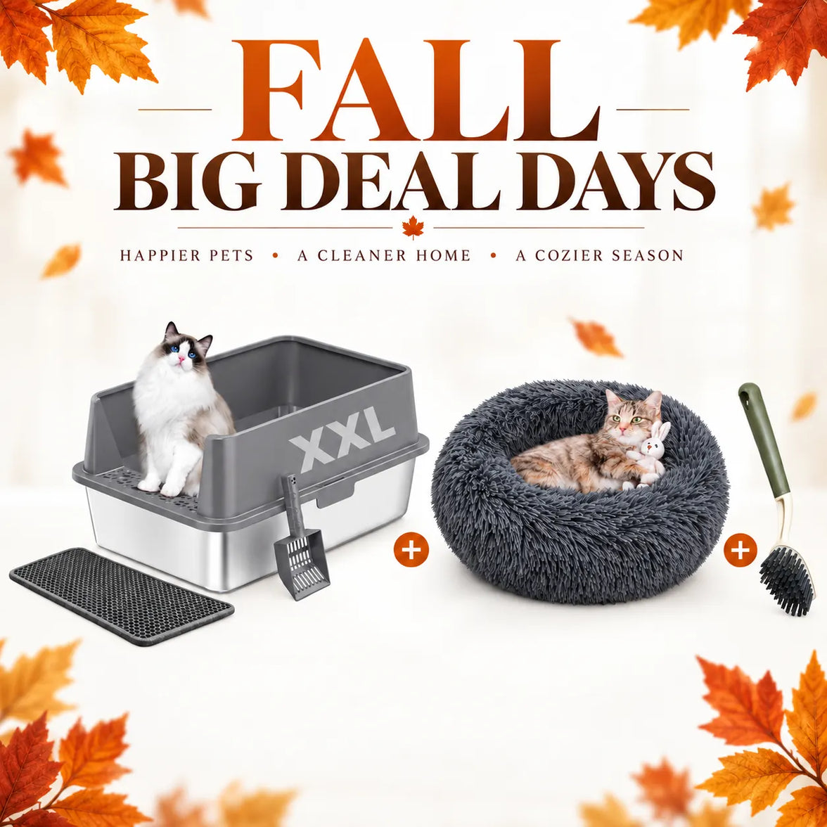 XXL 304 Stainless Steel Cat Litter Box
