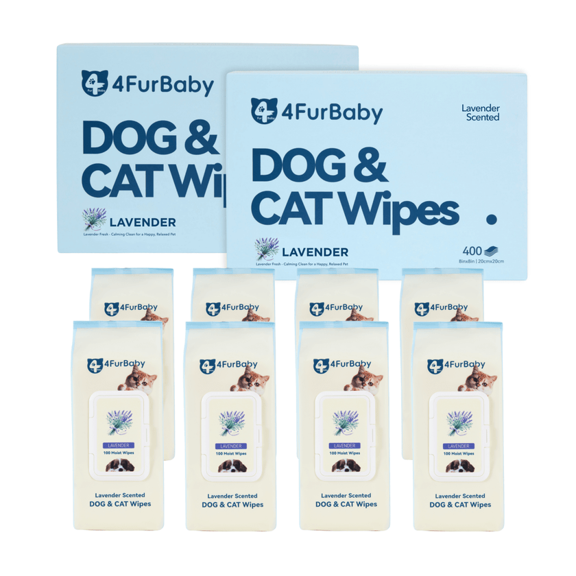 100% Plant - based Pet Grooming Wipes - Compostable, Gentle - Sensitive Skin Care - Safe All - in - one Wipes for Dogs & Cats