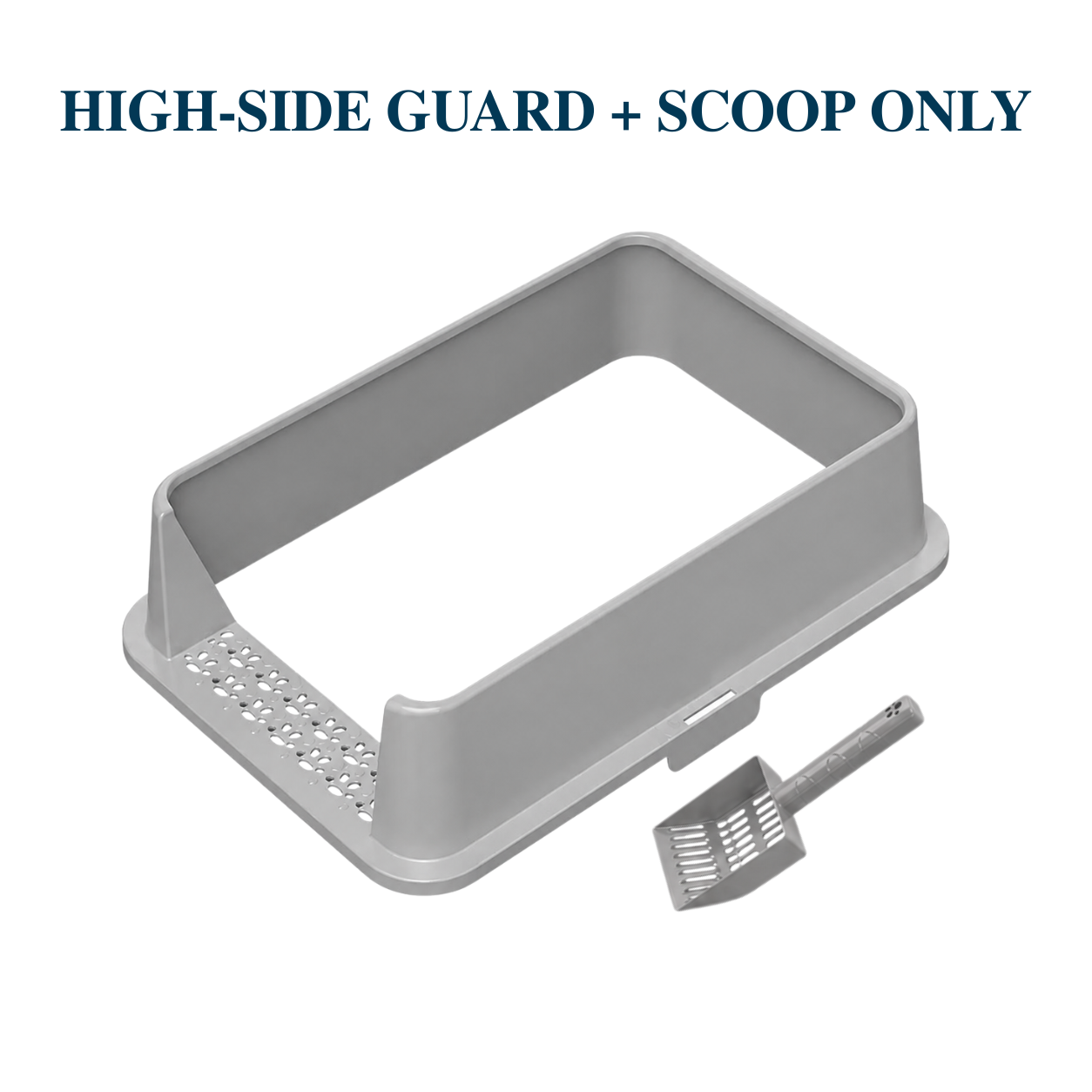 XXL High-Side Splash Guard + Matching Litter Scoop – Replacement Set
