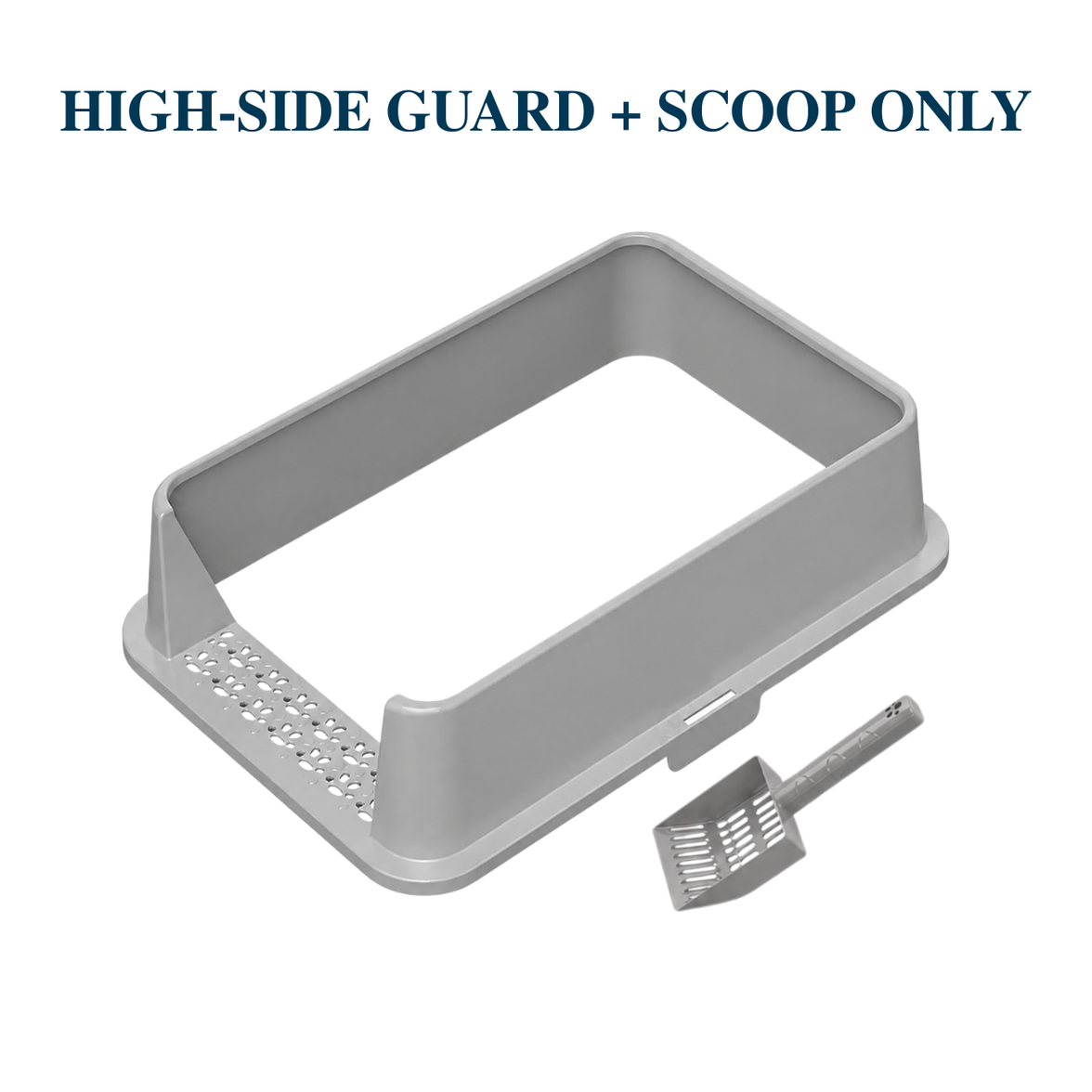 XXL High-Side Splash Guard + Matching Litter Scoop – Replacement Set