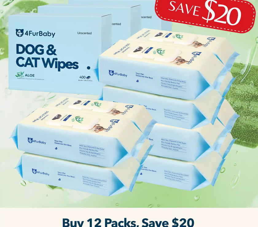 4FurBaby dog and cat wipes