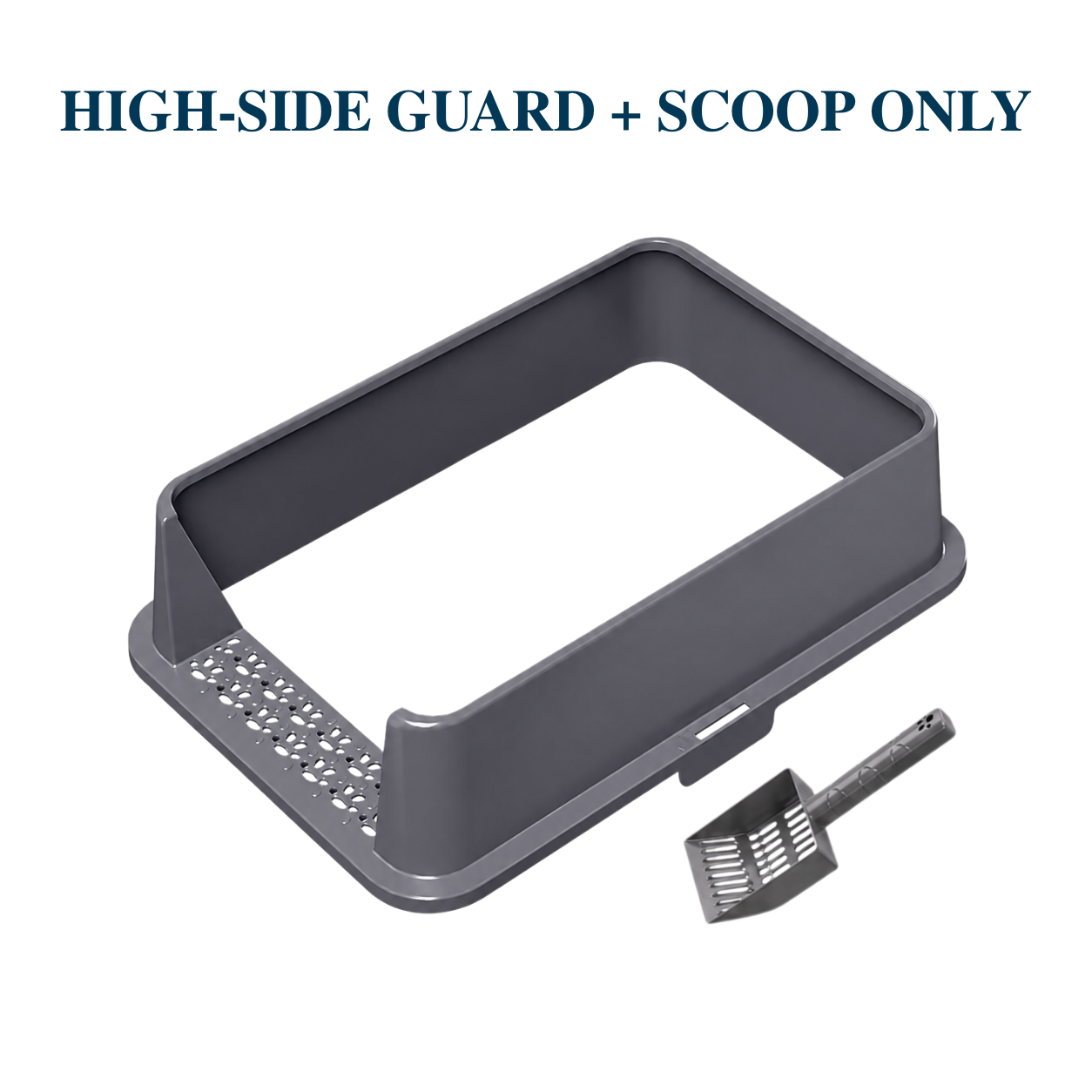 XXL High-Side Splash Guard + Matching Litter Scoop – Replacement Set