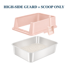 XXL High-Side Splash Guard + Matching Litter Scoop – Replacement Set