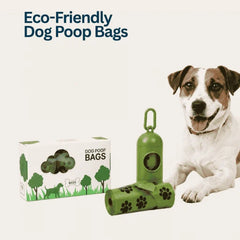 Eco-Friendly Degradable  poop bag -  Pet Waste Bag Set - Thick  Poop Bags with Dispenser
