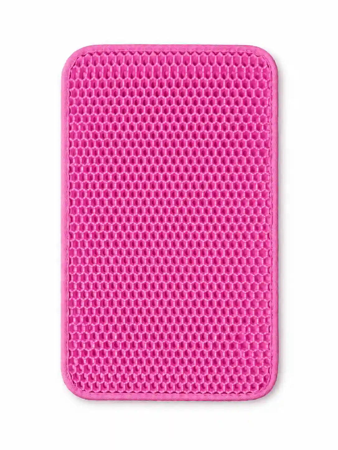 Honeycomb Litter Mat, Double-Layer Anti-Tracking Mat with Waterproof Non-Slip Bottom