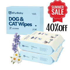 100 counts Extra-Thick Plant Wipes Premium 100% Plant-Based & Compostable Pet Grooming Wipes – Keep Your Pet Fresh the EZ Way