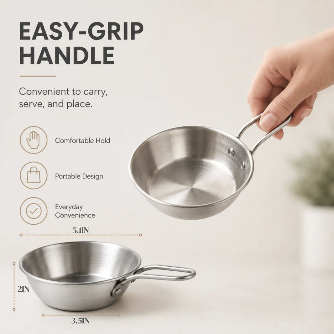Easy-Grip Stainless Steel Pet Bowl That Makes Every Meal Easier to Serve