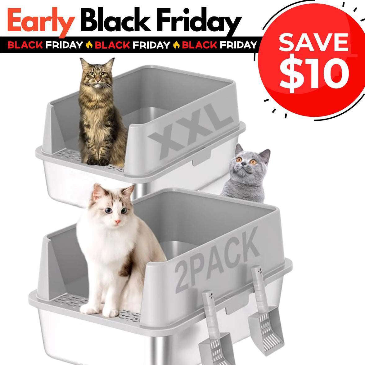 4furbaby_litter_box_early_black_friday_sales