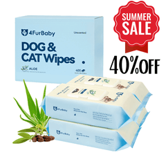100 counts Extra-Thick Plant Wipes Premium 100% Plant-Based & Compostable Pet Grooming Wipes – Keep Your Pet Fresh the EZ Way