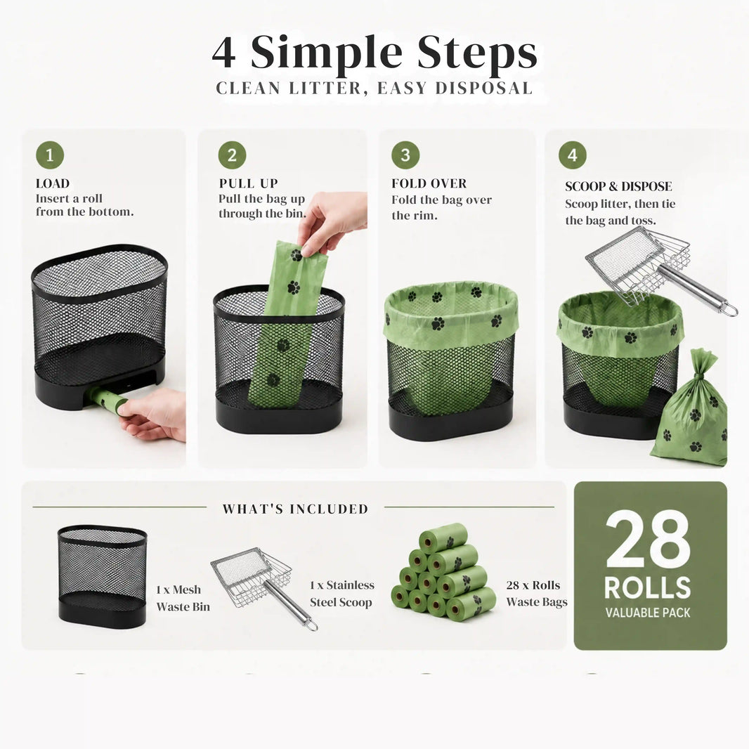 How to Clean and Dispose of Pet Litter in 4 Simple Steps