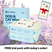Plant-Based Pet Wipes for Dogs & Cats – Hypoallergenic, Gentle, Cleaning & Hydrating for Paws, Body & Butt – Daily Grooming Use – 400 Count