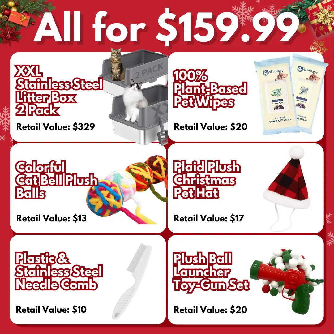 4furbaby_cat_litter_box-_Christmas_bundle