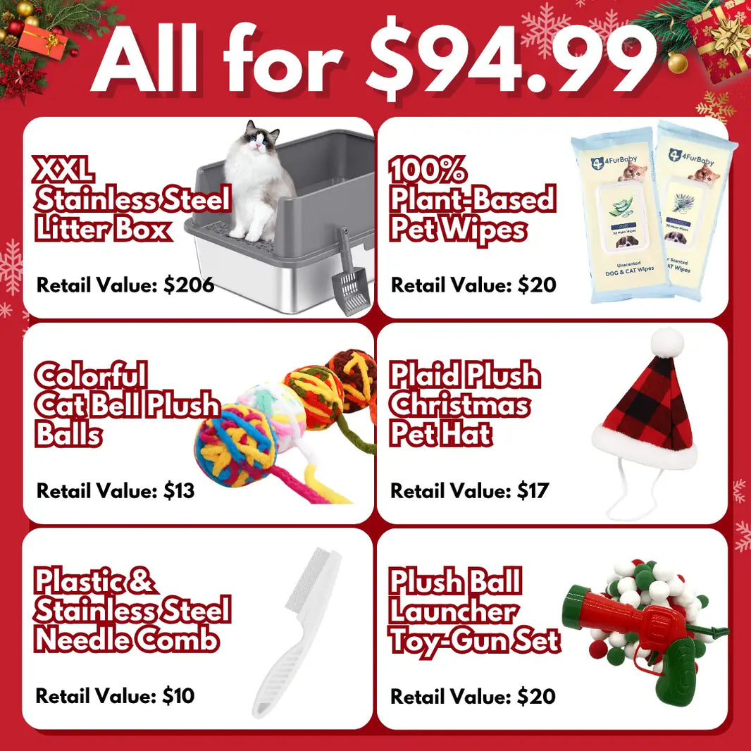 4furbaby_cat_litter_box-_Christmas_bundle