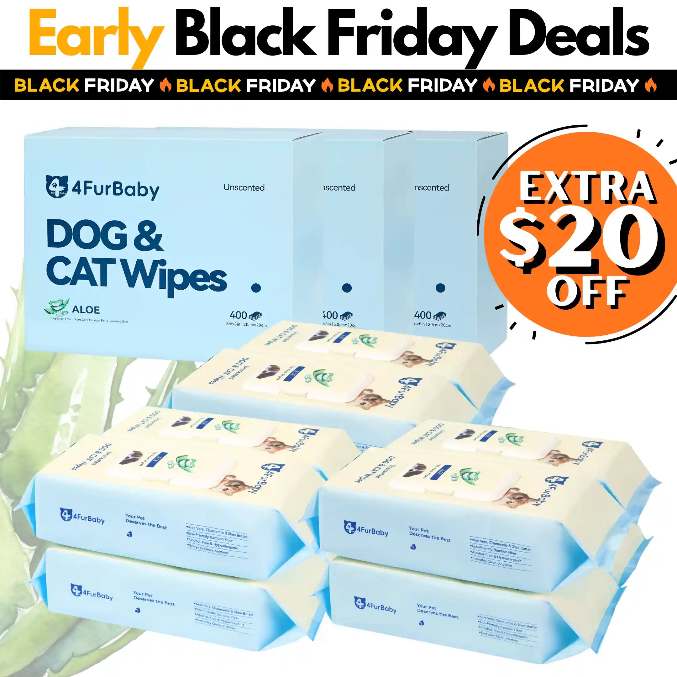 4furbaby_pet_wipes_early_black_friday_deals