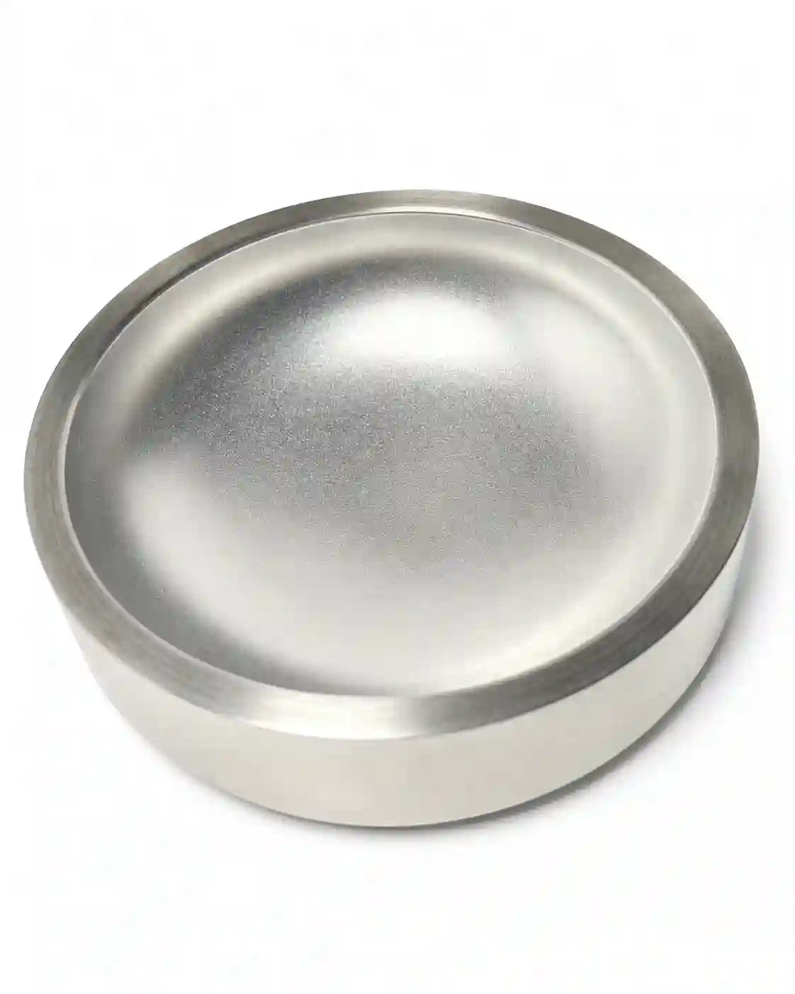 Stainless Steel Pet Bowl, Wide Round Food and Water Bowl with Smooth Rim