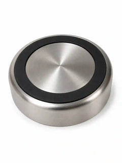 Wide & Shallow 304 Stainless Steel Cat Bowl with Non-Slip Base | For Food or Water