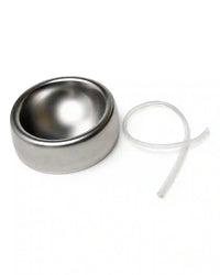 Stainless Steel Pet Bowl with Removable Non-Slip Base Ring, Easy-Clean Food and Water Bowl