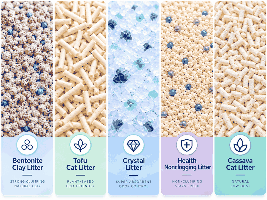 Works with your cat’s favorite litter