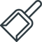 litter scoop icon