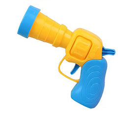 Cat Paradise Interactive Toy - Silent Colorful Ball Launcher Gun Set (50 Vibrant Plush Balls + Yellow - Green Gun) - 4FurBaby