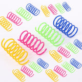 Colorful Plastic Spring Cat Toys – Interactive Bounce & Chase Toys