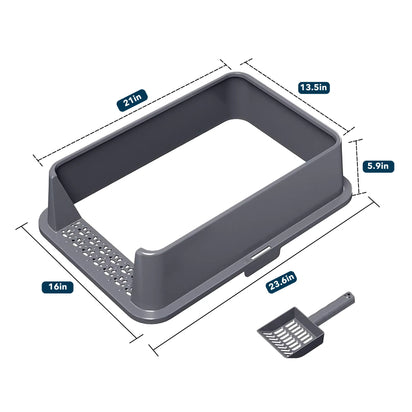 4furbaby extra large litter box 