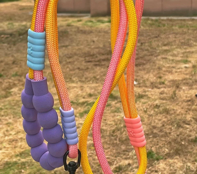 Dual - Stage Anti - Pull Foam Multi - Functional Dog Leash  - The Ultimate Hands - Free Walking Solution - 4FurBaby