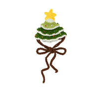 Handcrafted Crochet Christmas Tree Pet Hat  - Knitted Santa Hat for Cats and Dogs - 4FurBaby