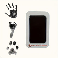 No - Mess Pet Paw Print Keepsake Set - Inkless Hand and Footprint Frame Kit - 4FurBaby