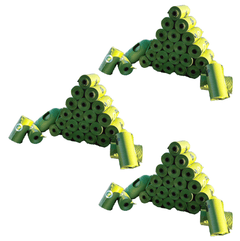 biodegradable trash pet poop bags along with a dispenser designed for convenience and environmental sustainability